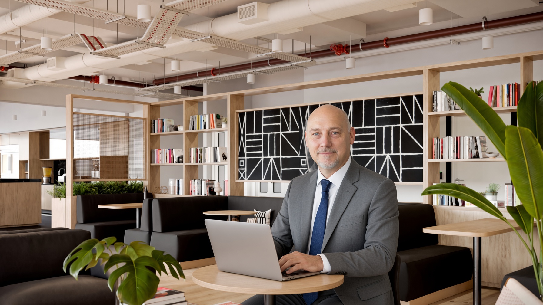 AKcount founder in the practice workspace